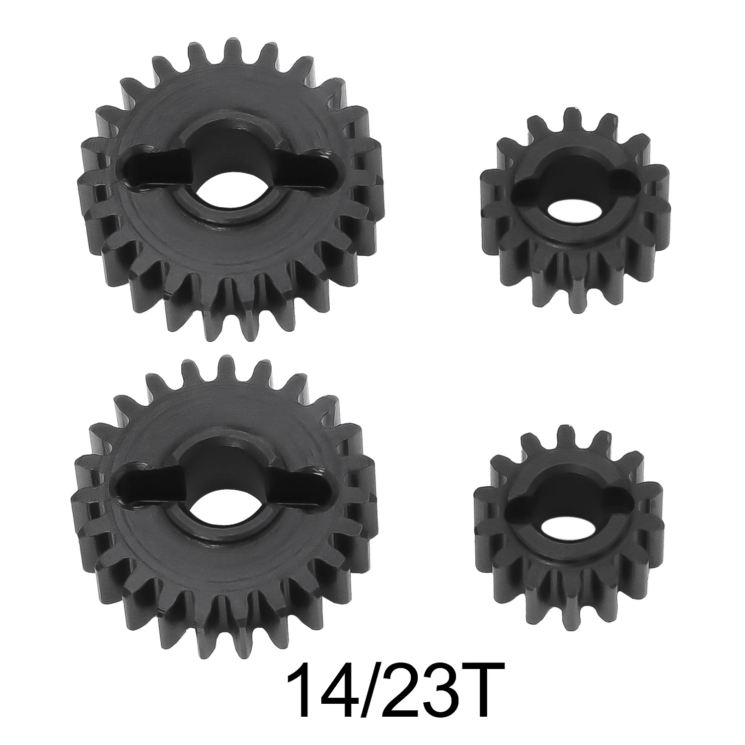 Zestaw stalowych kół zębatych 13T/24T 14T/23T 15T/22T Overdrive Underdrive Stock Gear do 1/18 RC Crawler Redcat Ascent-18 Upgrade Part