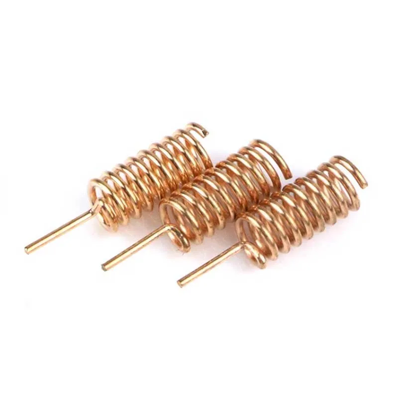 100pcs/lot 915MHz Antenna 3.5dBi Pure Copper Spring Helical Antenna Omni Signal Booster Receiver for Wireless Network Card Route