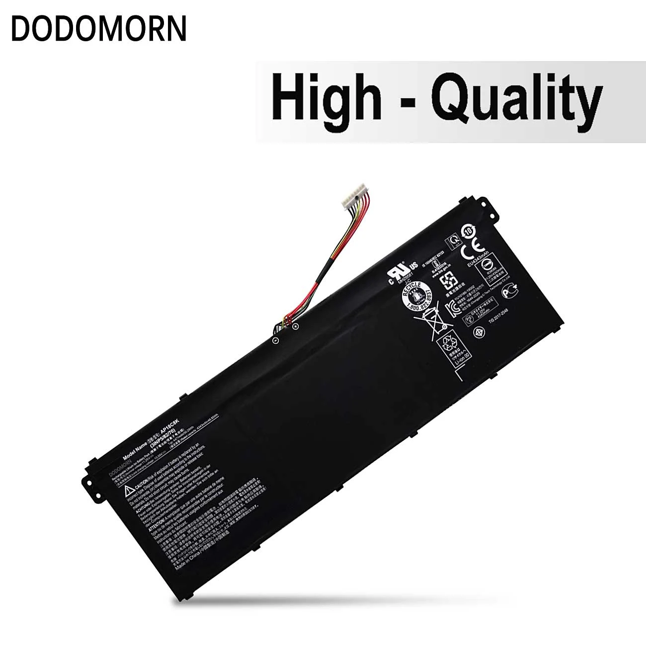 Dodomorn Ap18c 8K Laptop Batterij Voor Acer Swift 3 SF314-42-R27B SF314-42-R4XJ SF314-57 SF314-58 Ap18c 4K N17w7 N19q2 N19h4 11.25V