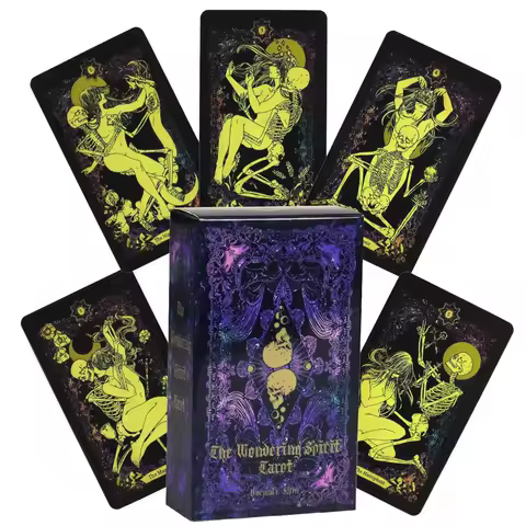 The Wandering Spirit Tarot Oracle Leisure Entertainment Card Family Gathering Divination Deck Tarot Board Playing Card Game