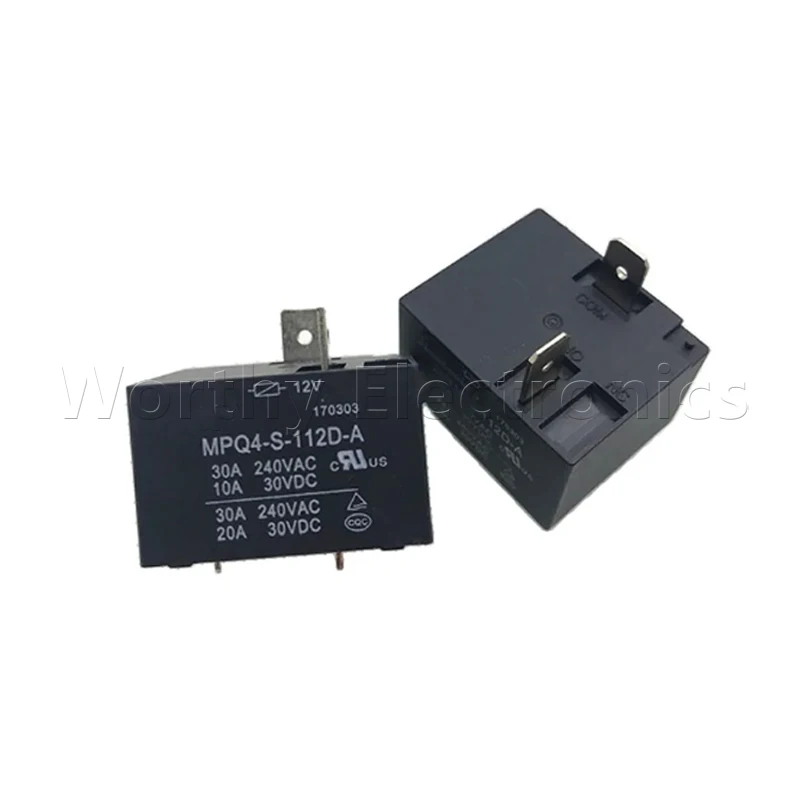 Free shipping 10pcs/lot relay 12VDC 30A 4PIN  MPQ4-S-112D-A