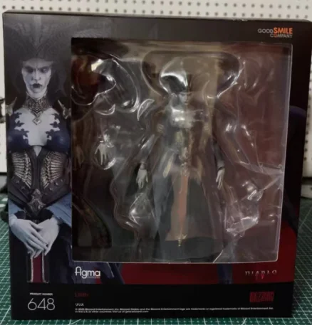 In Stock Max Factory Figma #648 Diablo IV Lilith Highly Articulated Movable Game Action Figure