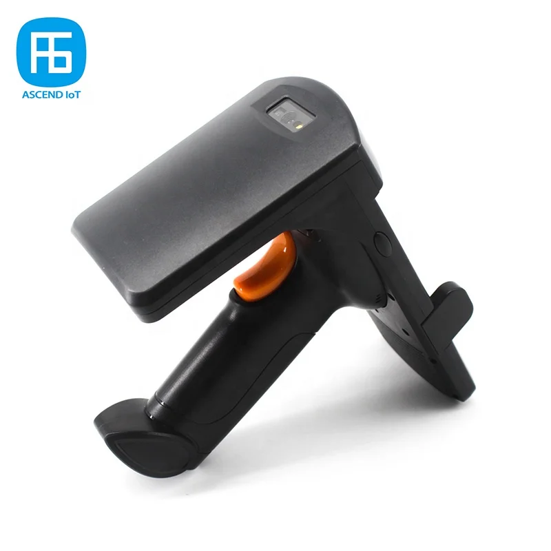 NEW Wireless  UHF RFID Reader Barcode Scanner with Keyboard Simulation Input for Jewelry Tag Retail Management