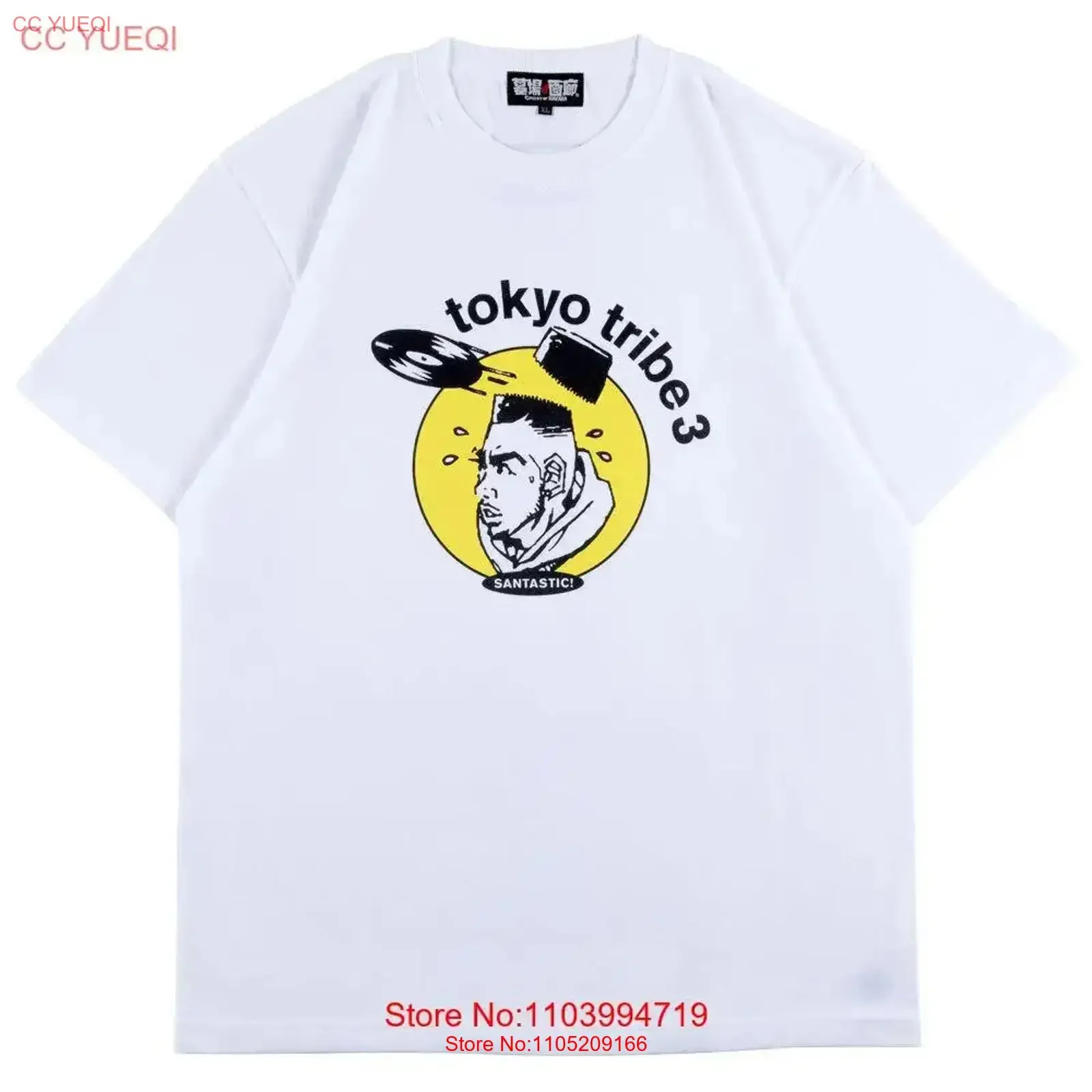 

Предпродажа, футболка Tokyo Tribe на 30-летие Minato Misaki, белая японская винтажная стираная дышащая модная уличная одежда с графическим рисунком