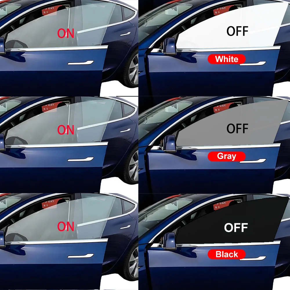 2026 PDLC Privacy Window Film for Automotive Window Tint Self-Adhesive Switchable Electric Remote Control PDLC Film  for Car