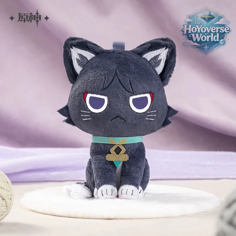 [Original] Anime Cosplay Keychain Genshin Impact Stray Cat IN The Story Pendant Little Dragon Backpack Charm Wanderer Xmas Gifts