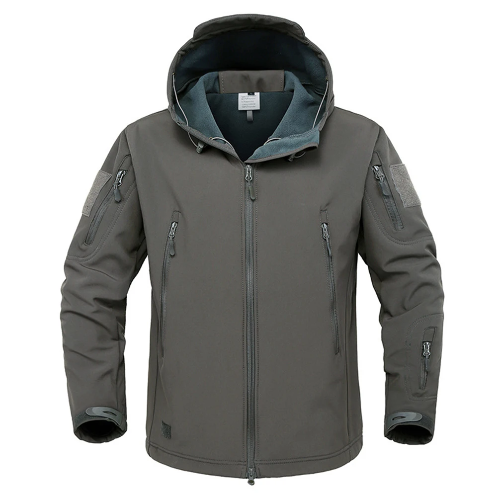 Motorcycle Soft Shell Jackets Men Tactical Windproof Waterproof Jacket Outdoor Outdoor Army Jackets Mens Hooded Coats view 5