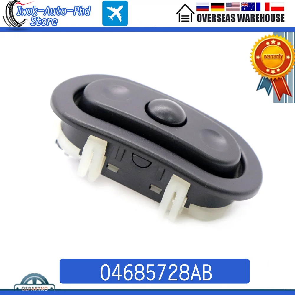 

04685728AB R/H of Steering Wheel Audio Radio Control Switch For Chrysler Town & Country Dodge Caliber Dakota Jeep Commander