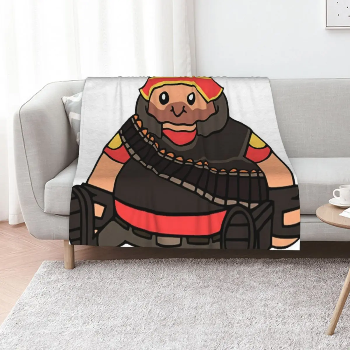 

TF2 - Heavy Throw Blanket Cute Thermal Retros Luxury Throw Blankets