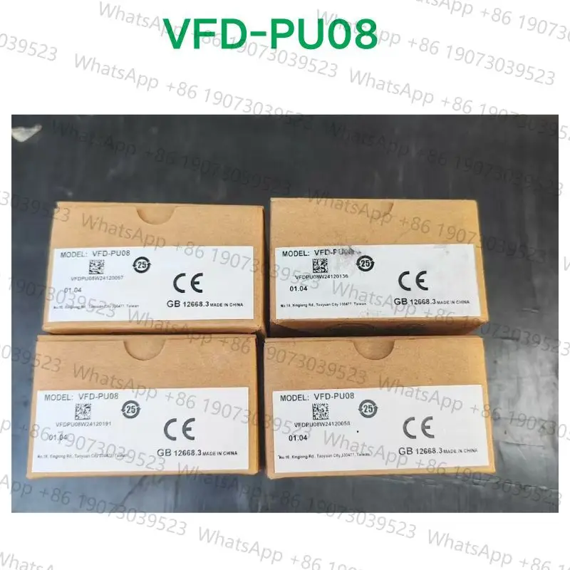 

New VFD-PU08 frequency converter panel modular Fast Shipping