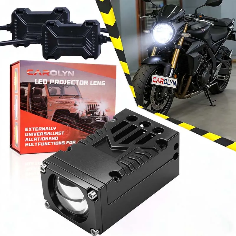 

Новые светодиодные фары-проекторы 2026 года для автомобилей, мотоциклов, квадроциклов, UTV, внедорожников, 68000 лм, с вентилятором, 10В-80В