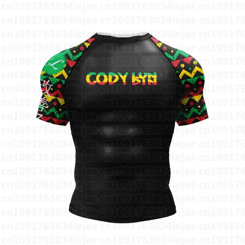3D Print Sport Quick-dry Breathable Men Kid T-shirt Jiu-jitsu Fighting Cosplay Team Uniform Short Sleeve Top