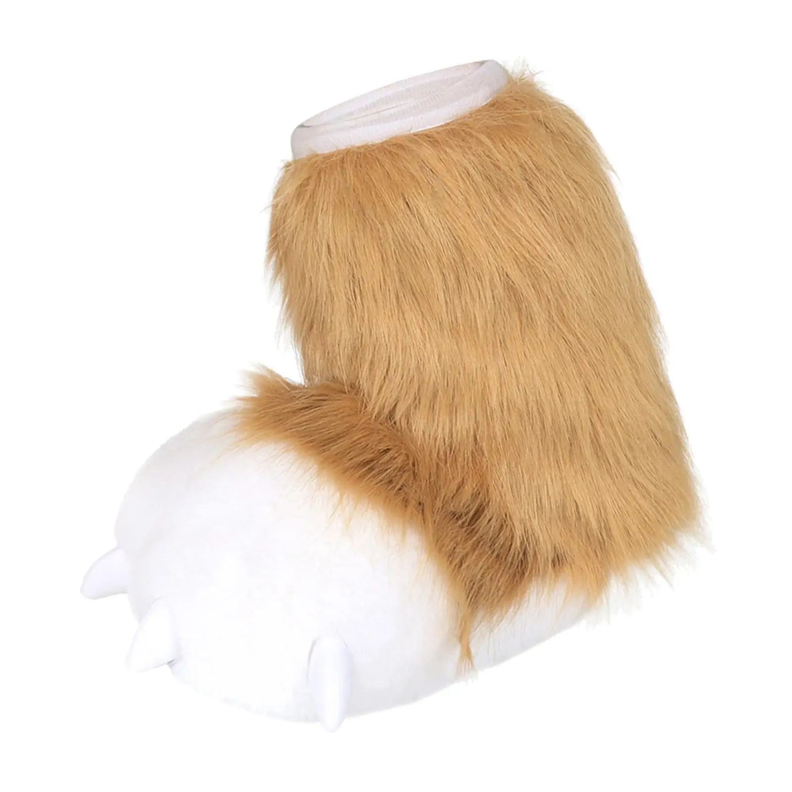 Plush Animal Paw Slippers for Halloween Christmas Masquerade Party Cosplay Accessories Soft Furry Claw Shoes for Women Men Dance