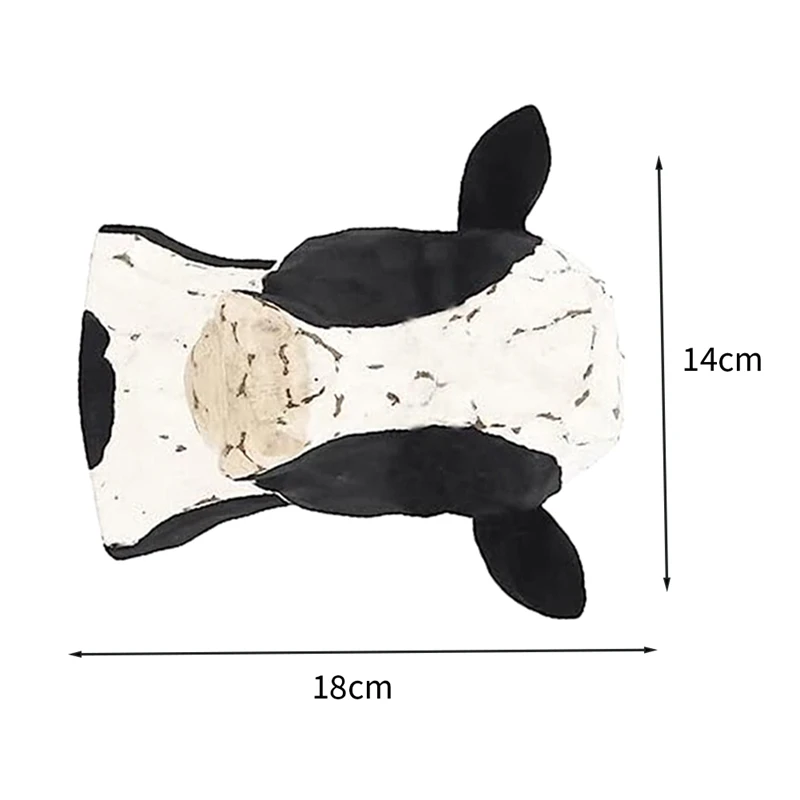 Wooden Glasses Display Rack Indoor Study Display Ornaments Cow Glasses Rack Durable