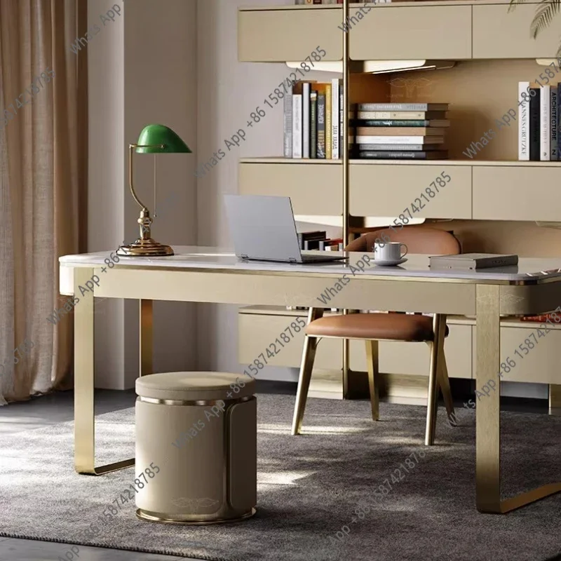 

N62 C Affordable Luxury Kari Ice Jade Marble Room Desks Computer Desk Room Offices Office Desks And Workstations Study Table