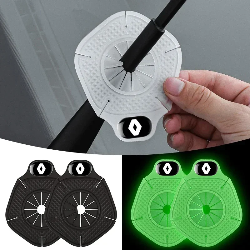

Car Windshield Wiper Hole Protective Cover Wiper Dustproof Protection Cover For Renault Megane 2 3 4 Twingo Clio Talisman Trafic