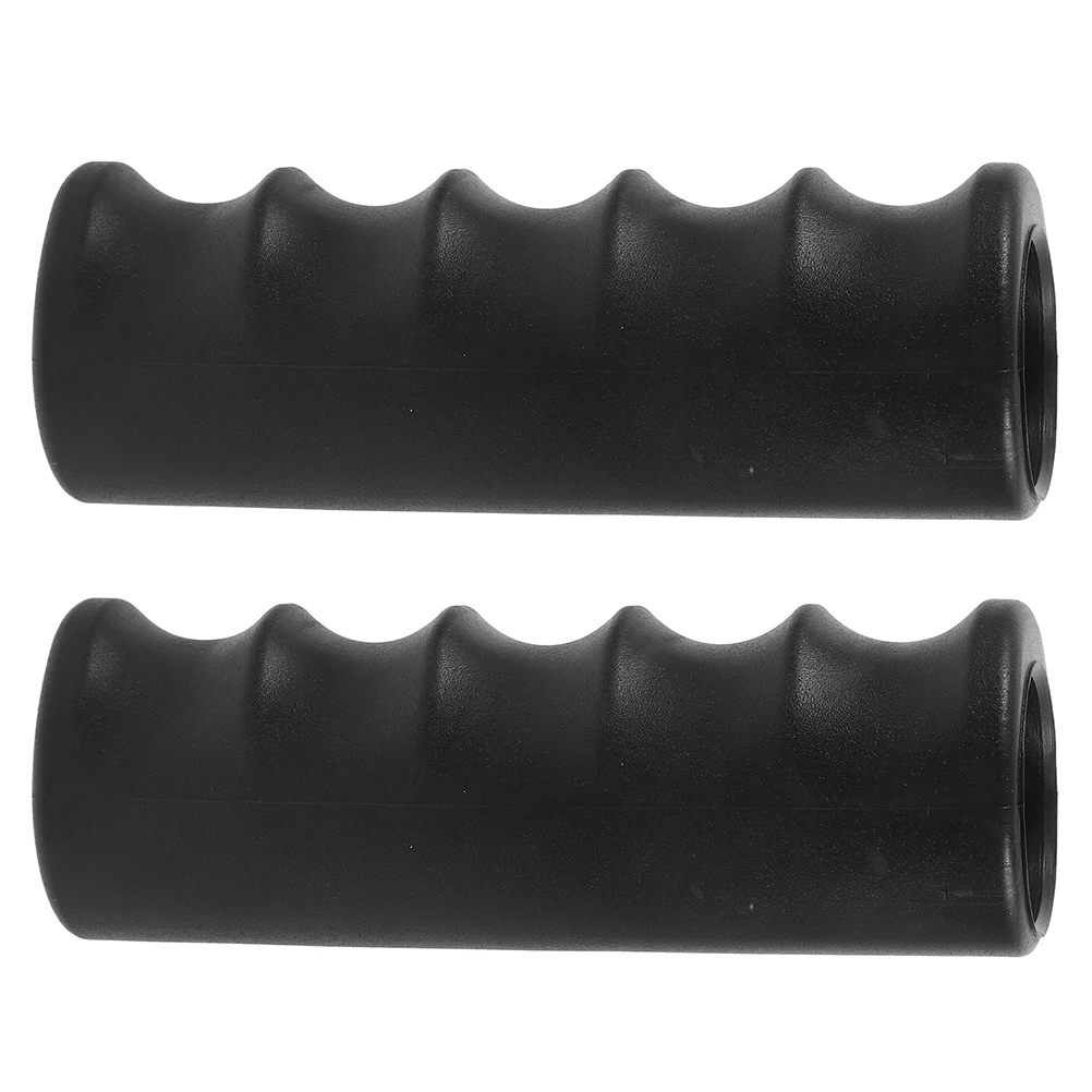 

2Pcs Universal Handle Grip Set PVC Durable Anti-Slip Trolley Cart Wheelchair Tube Cover Protector Wraps Wheelchair Handle Grips