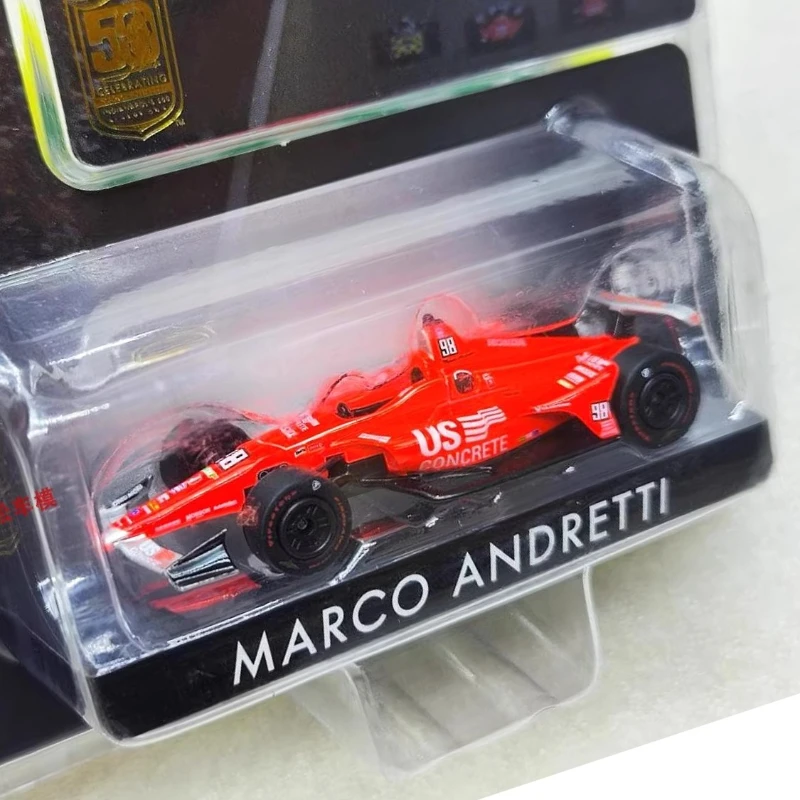 

Green Light 1:64 #98 Marco Andretti 50 Racing Model Limited Edition Collectible Wall Pendant Gift