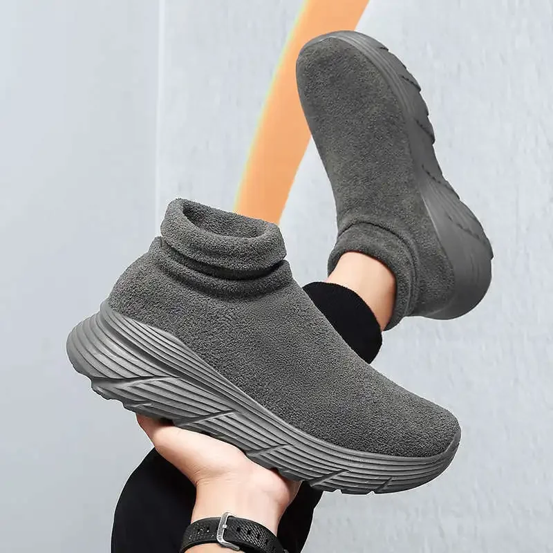 

Black Moccasins Walking Pretty Women's Sports Shoes Women's Sneakers Autumn Leisure Funky 2025new Aestthic Overseas