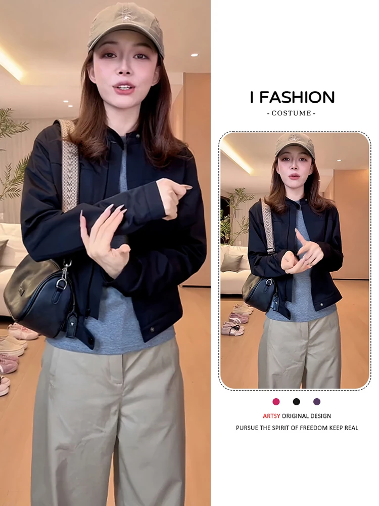 Vroege herfst Unieke super mooie dames Jaet 2025, nieuw ontwerp, sensatie, kleine ence, leeftijdsreductie, Personali Jaet top