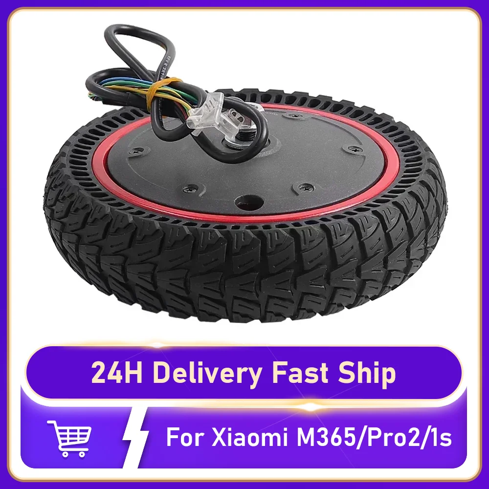 

Durable 350W 36V Electric Scooter Engine Motor Wheel Blastproof Parts Replacement Tires for Xiaomi M365/Pro2/1s/lite