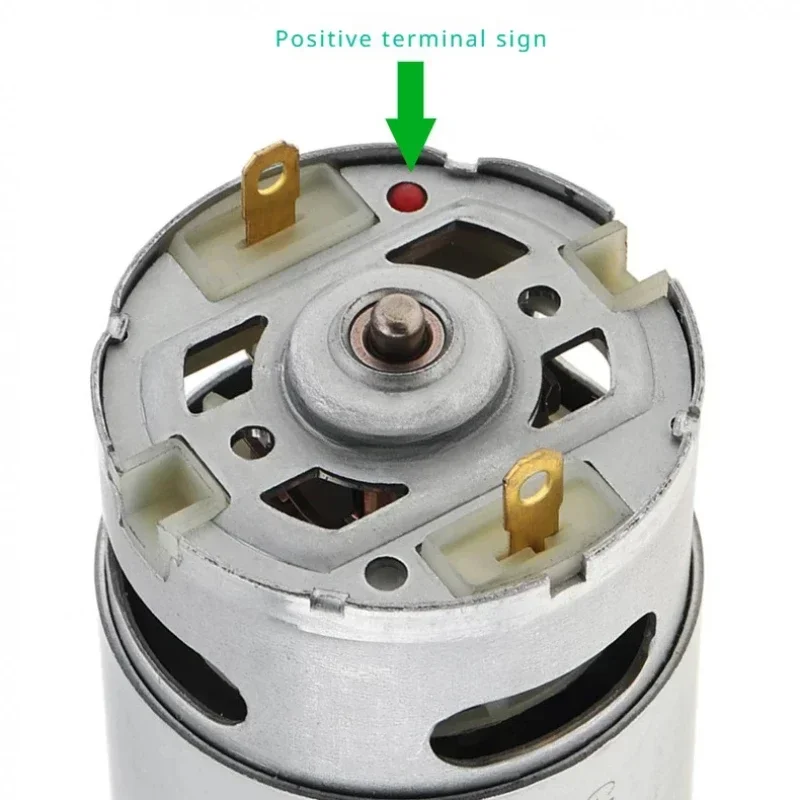 RS550 DC Motor 10.8V 12V 14.4V 16.8V 18V 21V25V Micro Engine Electric Motors with12/13 Teeth High Torque Gear Box for Drill