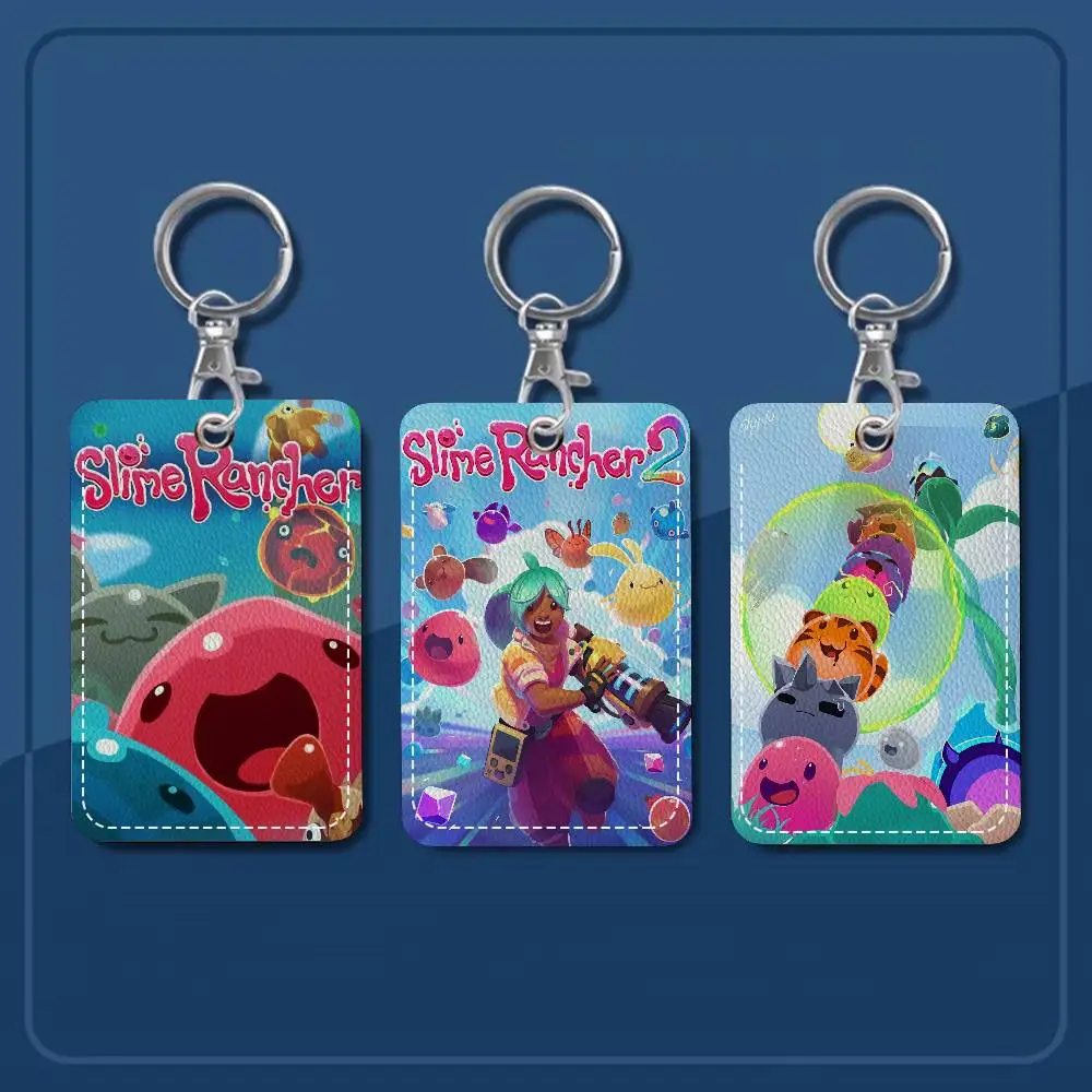 لعبة S-Slime Rancher 1 قطعة INS حامل بطاقة الحرم الجامعي للطلاب الكرتونية الإبداعية لبطاقة الوجبات، بطاقة الحافلة، بطاقة العمل، إلخ