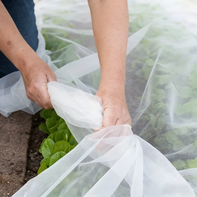 

Специальная сетка из HDPE60 для тепличного выращивания, прозрачная, защищающая от насекомых, для посадки фруктовых деревьев, сетка для защиты от птиц и насекомых