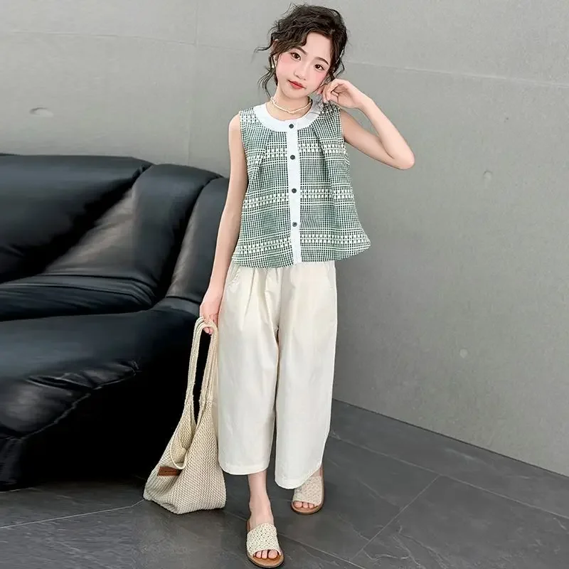 T-shirt for Girls Clothes Kids Girl Sets Cute Girl's Set Children's 10 12 Years Boutique Clothing Single Suits and Cut 8 Girly 9