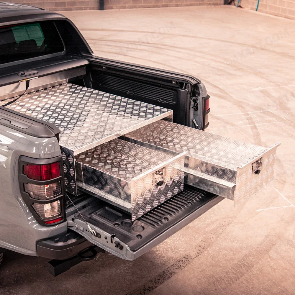 High Quality Offroad Sliding Pickup Truck Drawer For Tool Storage