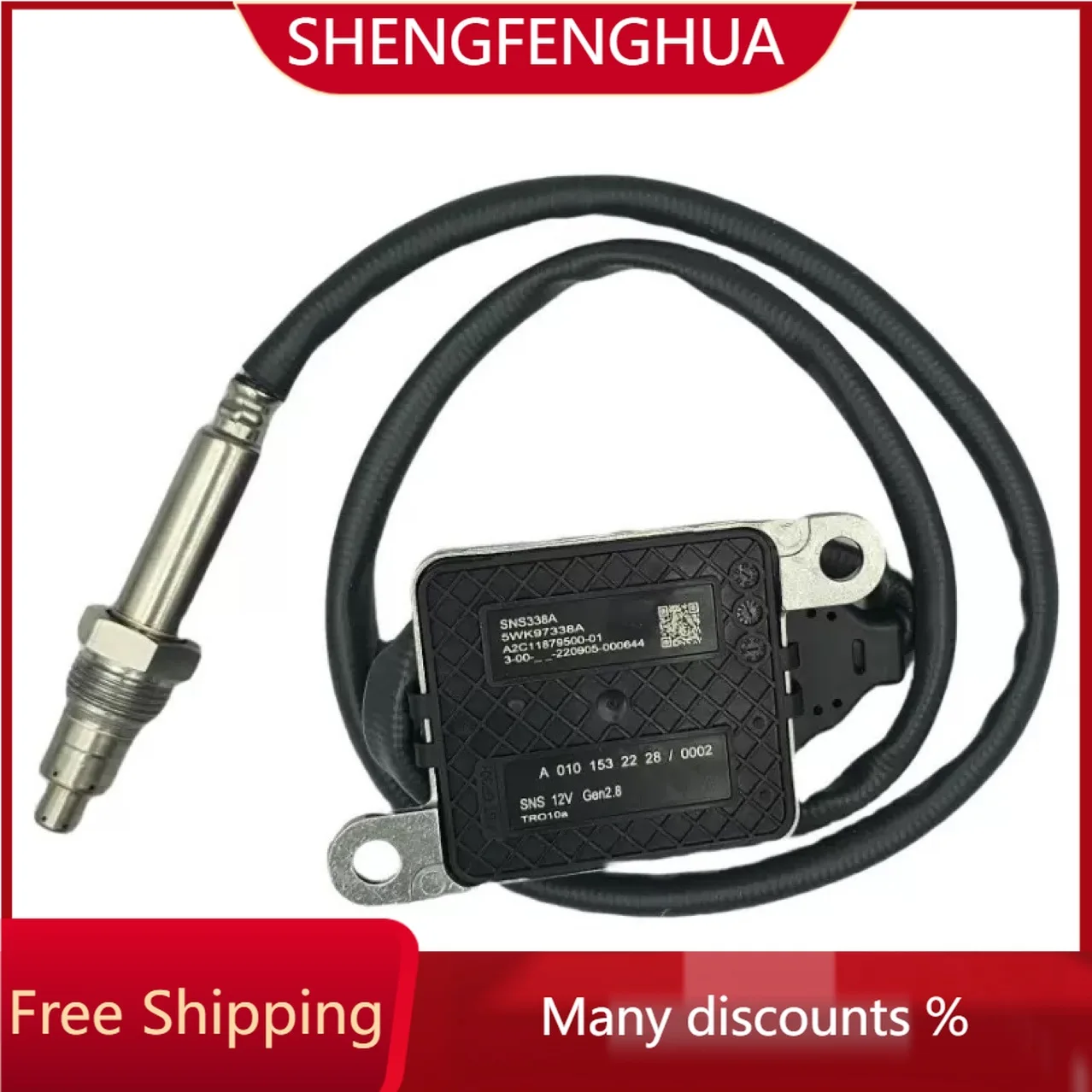 SHENGFENG HUA Free Shipping 5W97338A A0101522228-0002 NOX SENSOR Nitrogen Oxygen Sensor SHENGFENGHUA-QY