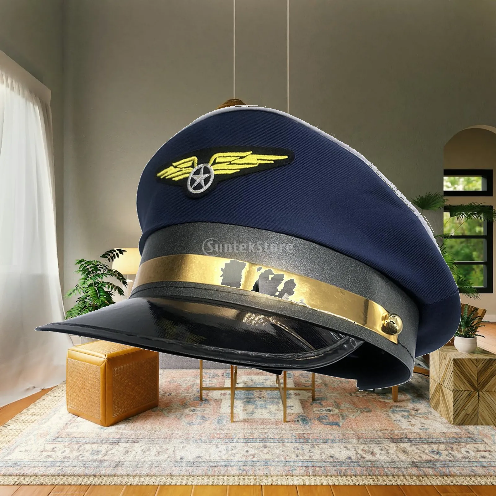 Travel Accessories Inc - Cappello a Cornice Grande da Aviatore
