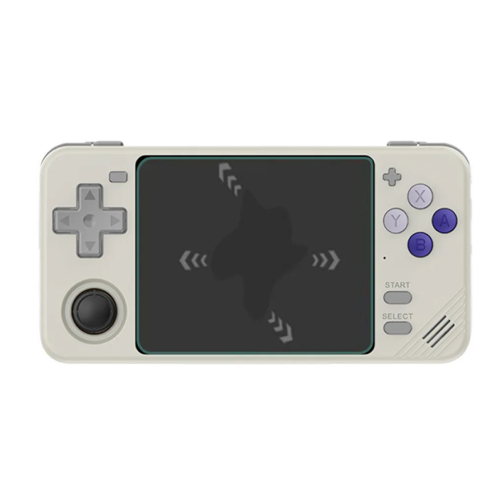 Powkiddy 플레이어 게임용 강화 유리 보호 필름, 9H HD 스크린 보호대 필름, RGB10X