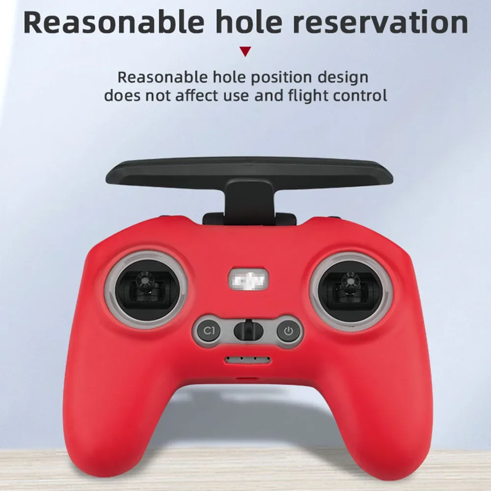 For DJI Avata 2 /FPV Combo Silicone Cover Case Sleeve Remote Controller 2 / 3 Protector Protective Skin Avata 2 Drone Accessorry