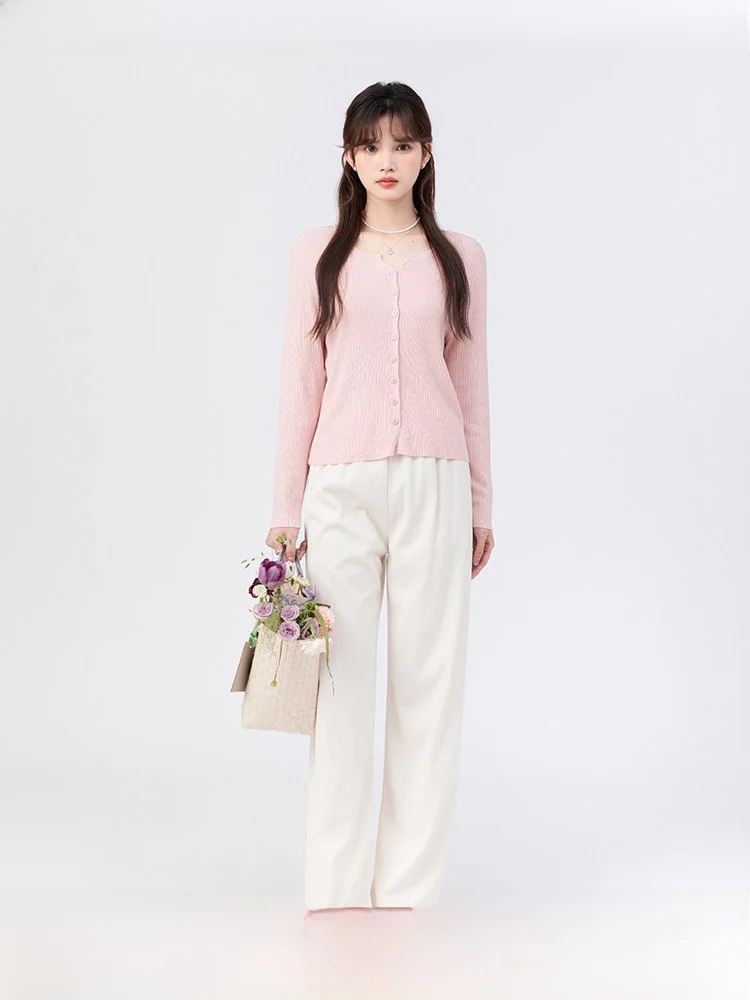 

Повседневные широкие брюки для женщин, новинка к Новому году, свободные брюки малого размера, Yanheng S, многослойные, для поездок на работу, с высокой талией