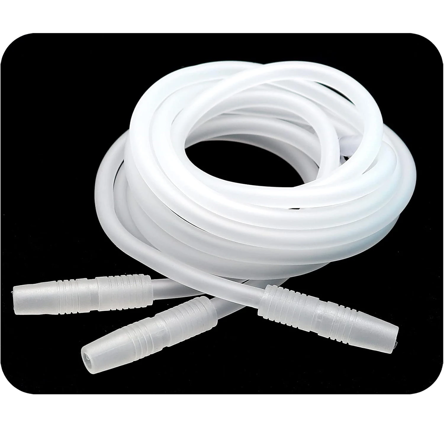

Vacuum Cupping Machine Accessories, Premium Silicone Y Type Hoses Tubing for 210ml 180ML 160ML 150ML Breast Lift Vacuum Cups
