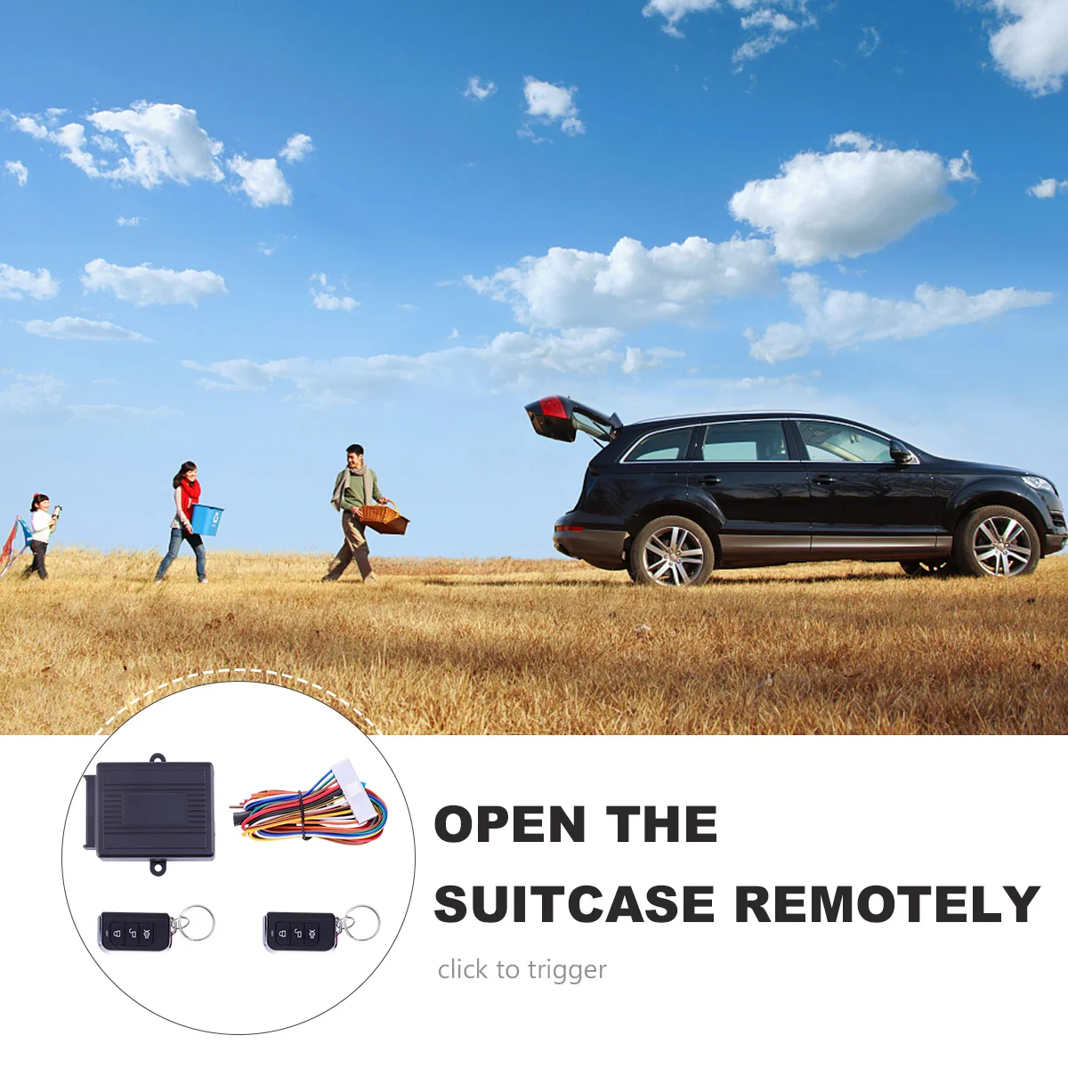 نظام دخول السيارة بدون مفتاح إنذار مضاد للسرقة زر ضغط الإشعال عن بعد جهاز قفل أمان تلقائي #4