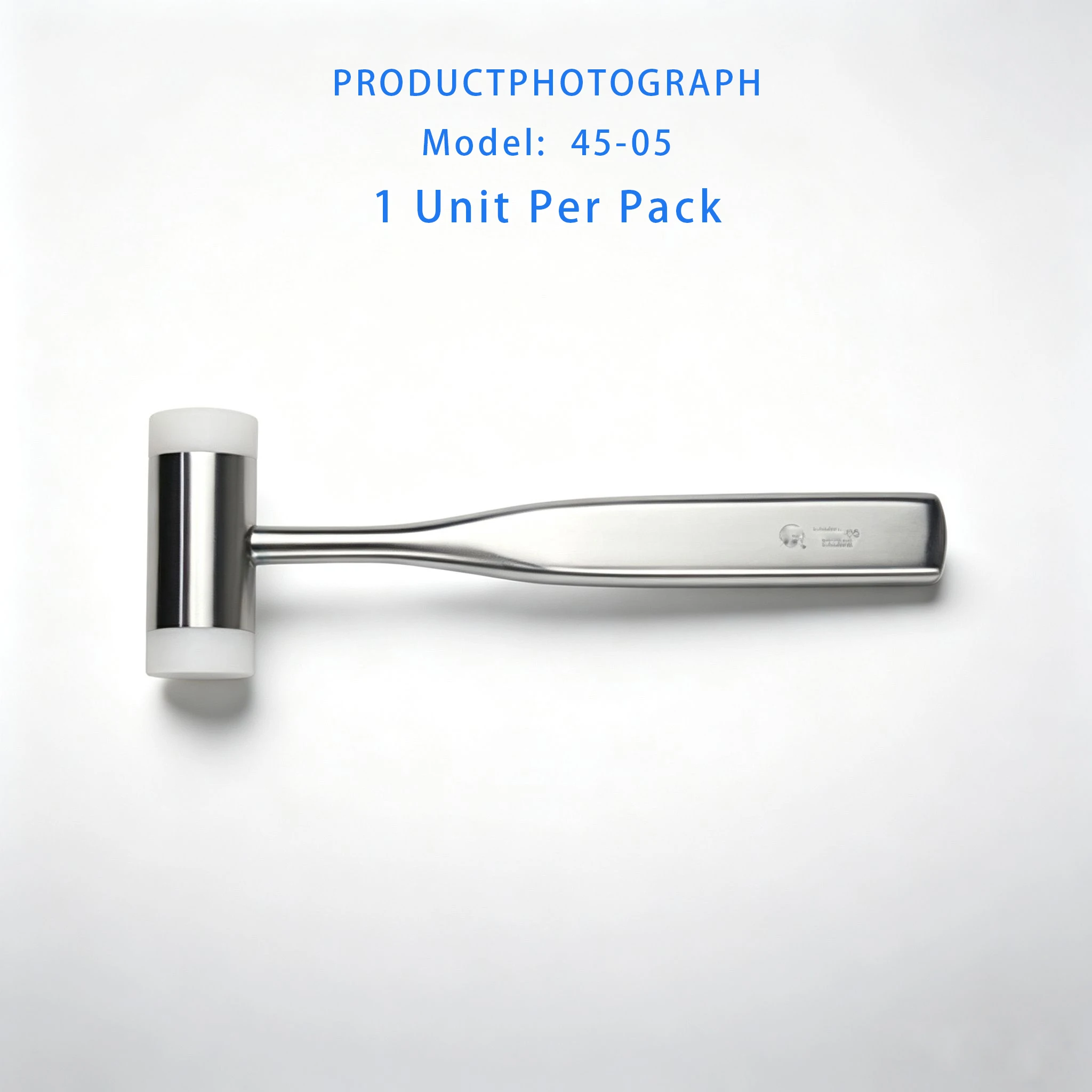 Dental Bone Mallet Nylon Buffer Head Stainless Steel Surgical Hammer For Implant Wisdom Tooth Extraction Surgery