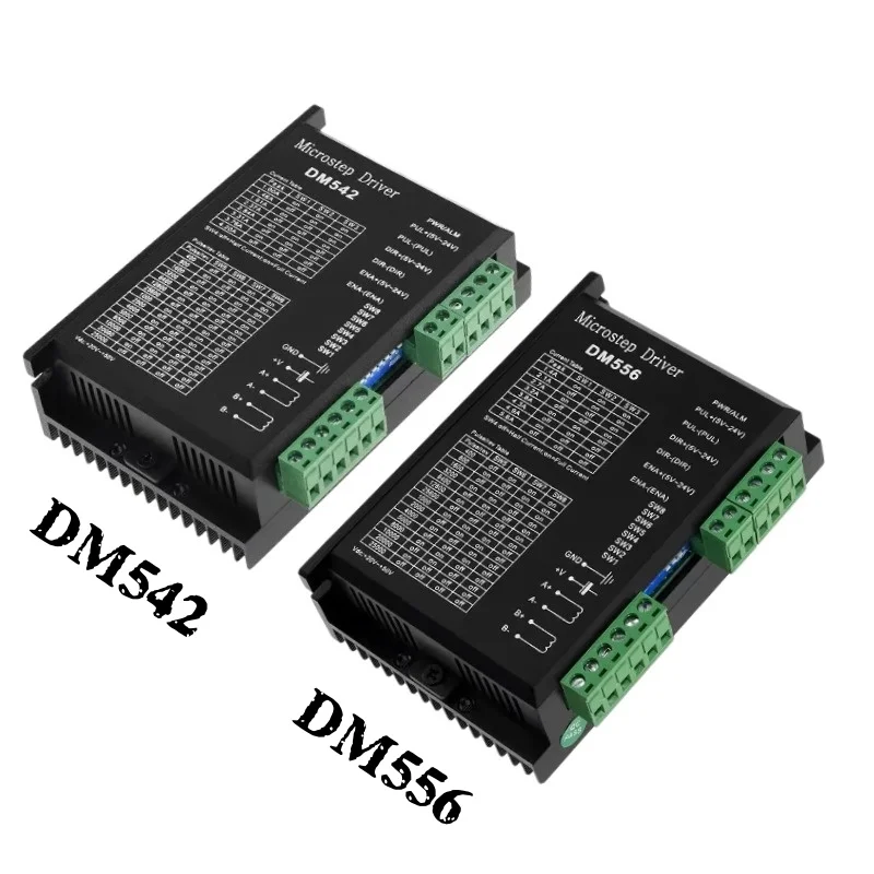 

Драйвер микрошагового двигателя DM542 DM556, 1 шт., подходит для 42 57, шаговый двигатель Nema17 Nema23, напряжение питания 20-50 В постоянного тока 1-5,6 А
