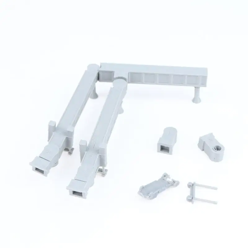 1 Set Static Facilities Display Gifts 1:400 Airport Equipment Double Corridor Bridge Scene Model Collection Toys Decoration