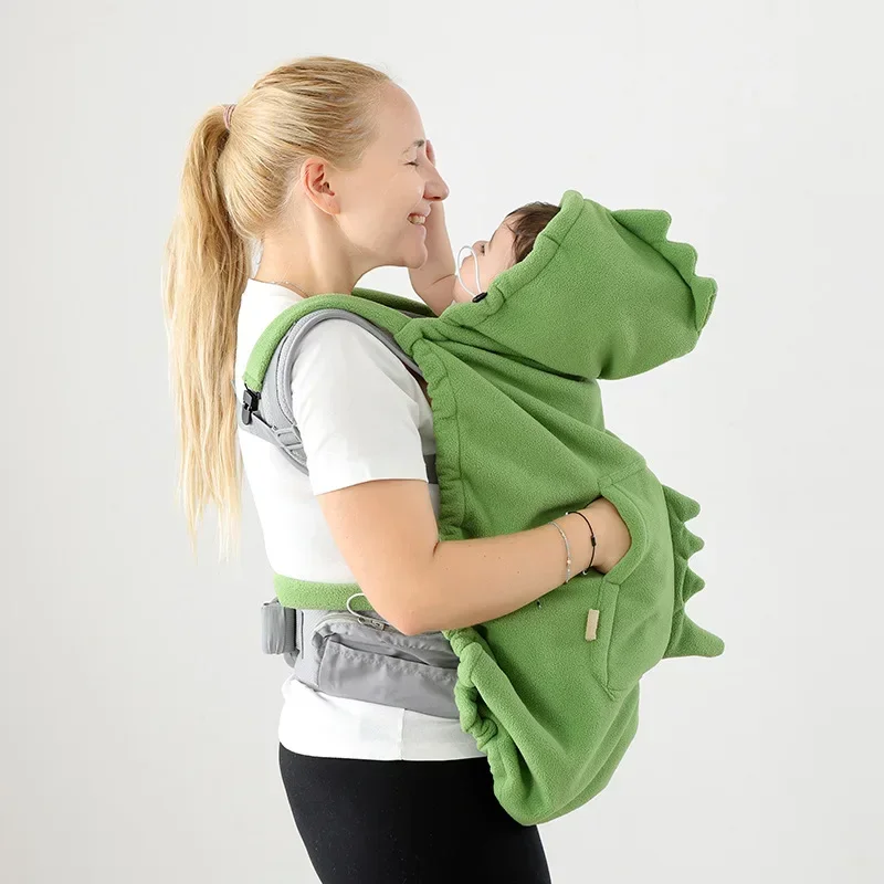 Hooded Stretchy Cloaks for Baby Hooded Reversible Suit for All Seasons New Baby Windproof Stroller Cover and Baby Carrier Cover