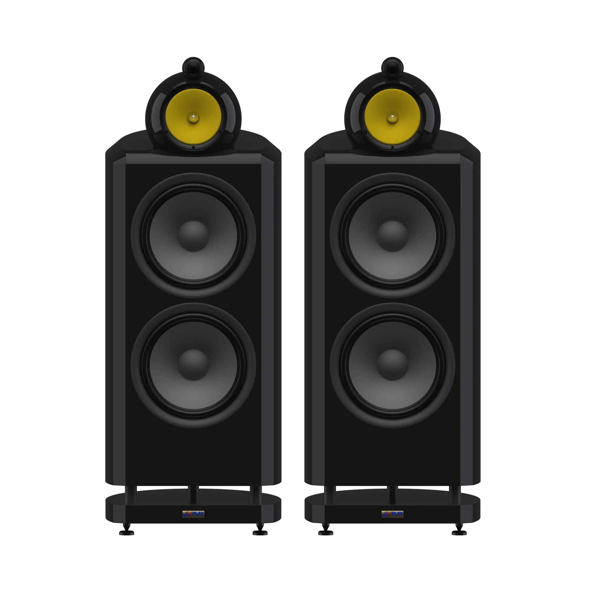 

AVplay M212-BF 3-Way Dual 12-Inch Woofer HiFi Loudspeaker Sensitivity 89dB/m @ 2.83V 100-500W /4ohm