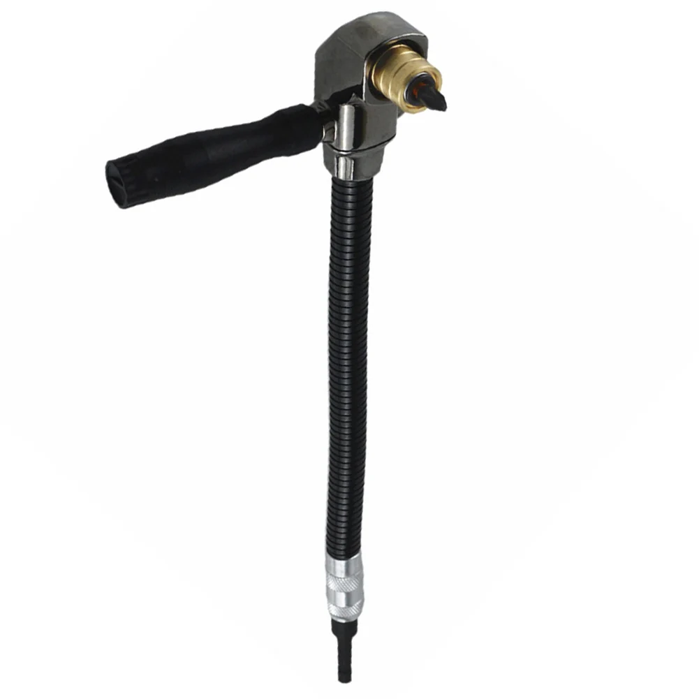 DIY Projects Right Angle Drill Adjustable Flexible Hex Screwdriver 90 Degree Extension Compact Repair Tool Hexagon Socket