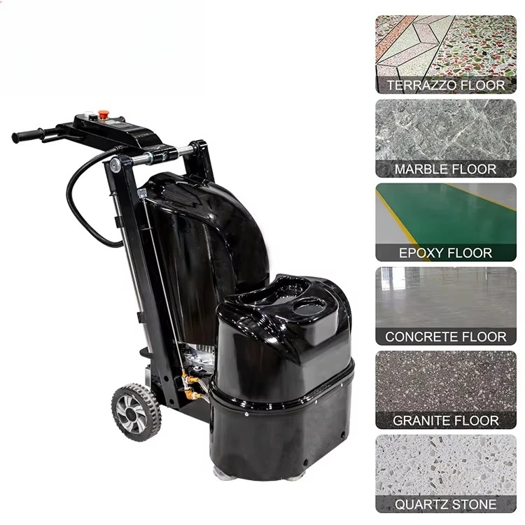 21 Inch Industrial Dual Disc Diamond Dustless Concrete Floor Grinder for Epoxy Coating Removal Granite Marble Terrazzo Polishing