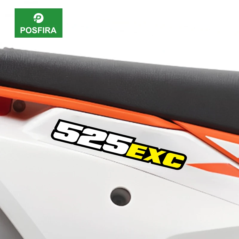 

Наклейки на маятник мотоцикла POSFIRA, виниловые наклейки для KTM 525 EXC 2003-2007 2004 2005 2006, аксессуары для маятника мотоцикла