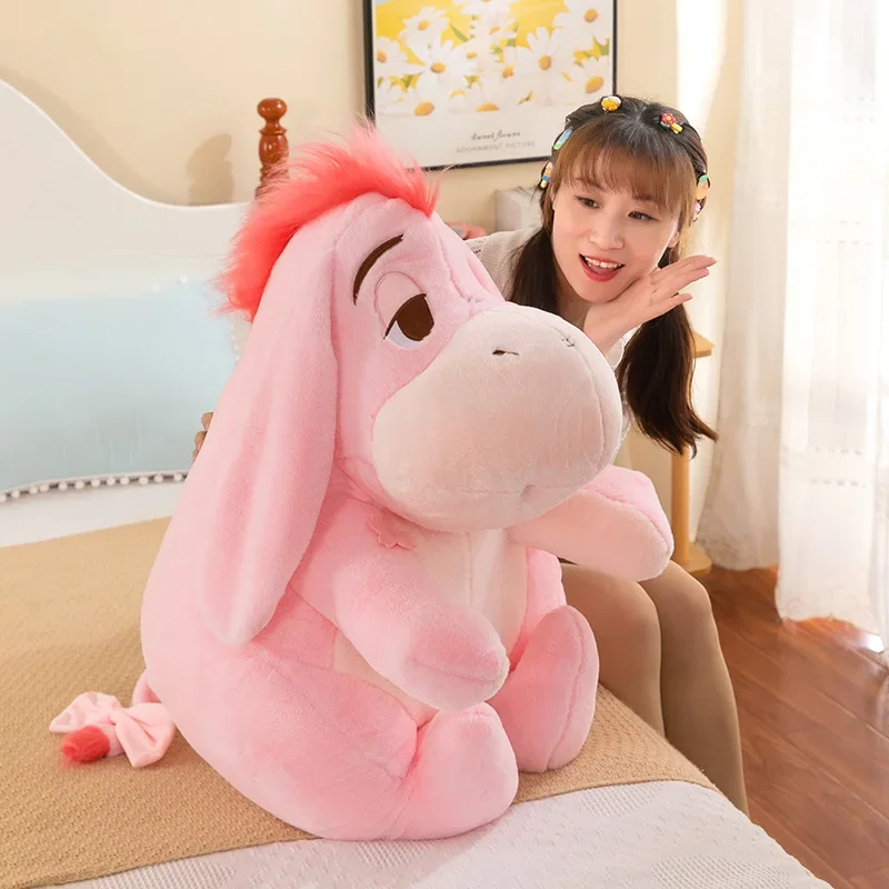 30-70cm Disney Winnie The Pooh Eeyore Plush Toy Cartoon Stuffed Plushie Kawaii Donkey Doll Anime Plush Pillow Toys Kid for Gift