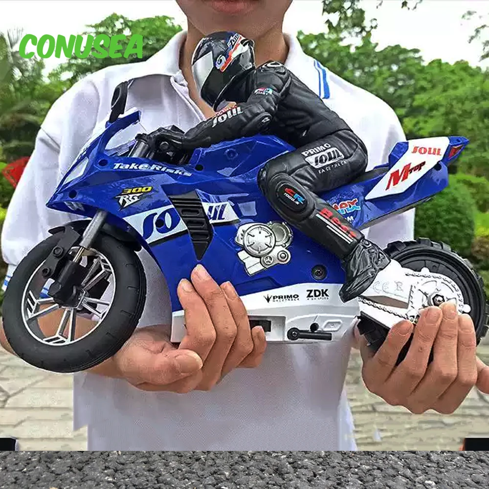 1:6 Big RC Motorcycle Car High Speed Motorbike Model 2.4G Radio Control Car Remote Controlled Toy Drift Stunt Cars Toys For Boy