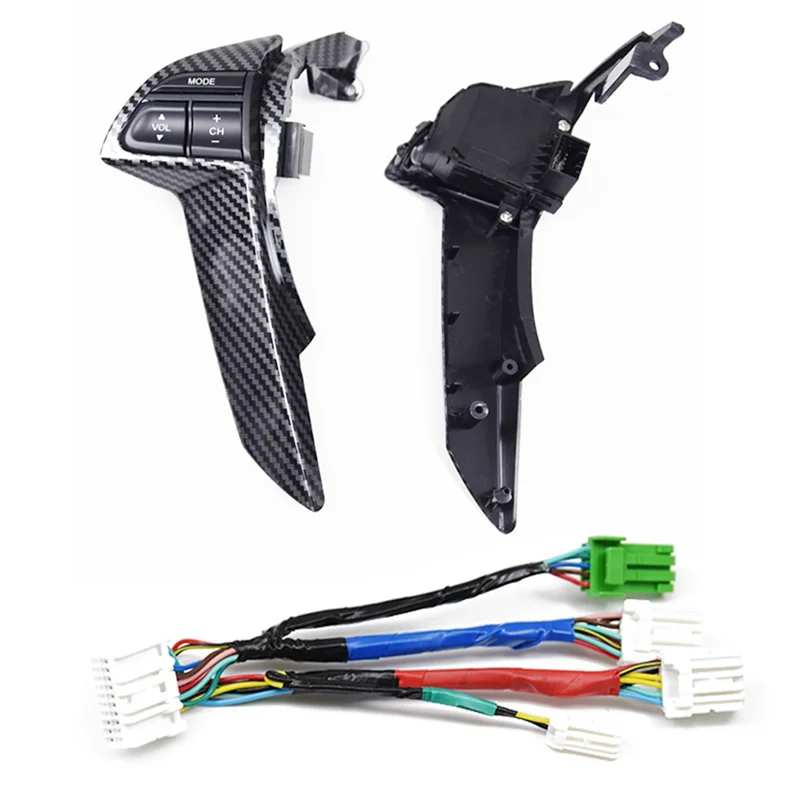 Tombol Pengatur Volume Sakelar Multifungsi Kontrol Kecepatan Roda Kemudi Mobil Yang Sedang Tren Untuk Honda Accord 2008-2012, B