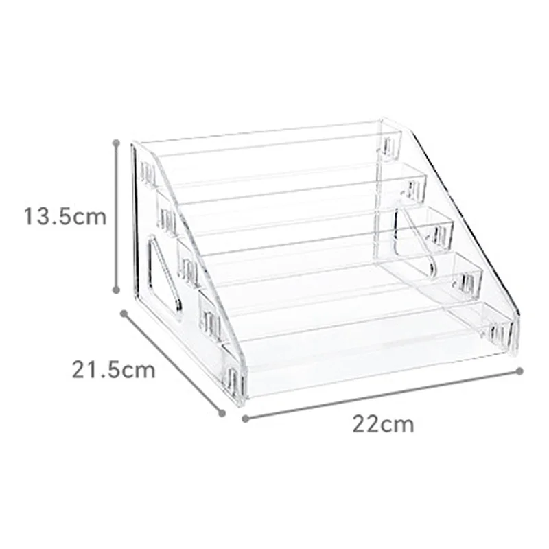 Nail Polish Organizer,Sunglass Organizer Display Rack, Eyeglasses Storage Essential Oils Holder Makeup Organizer Easy Install A