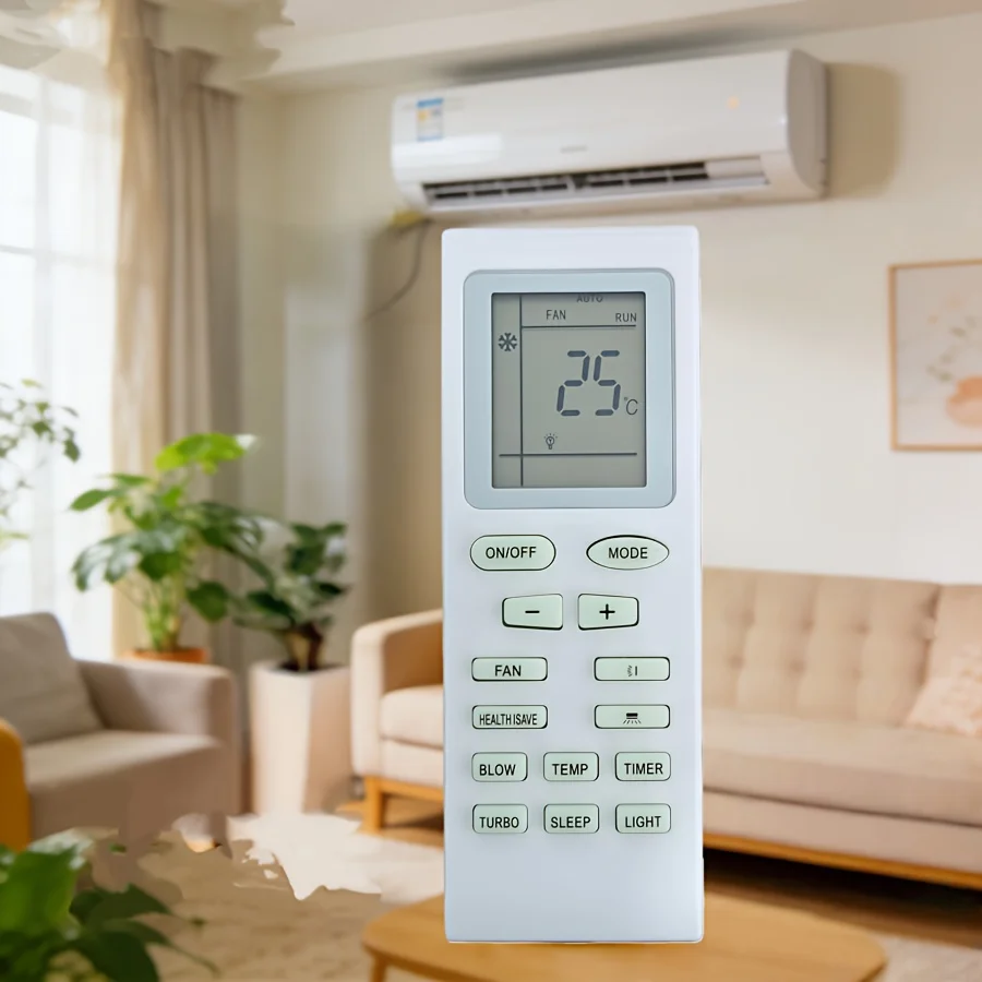 Controle Remoto Substituto Compatível com Ar Condicionado Gree YB1F2, YB1FA, YBOF1, YBOF2, YBOFB, YBOF, Y502K